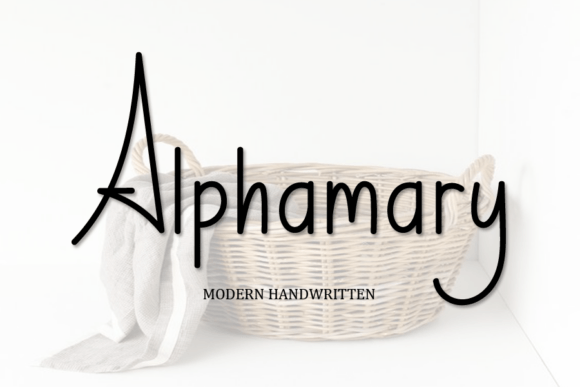 Alphamary: The Handwritten Font for Authentic Brand Stories