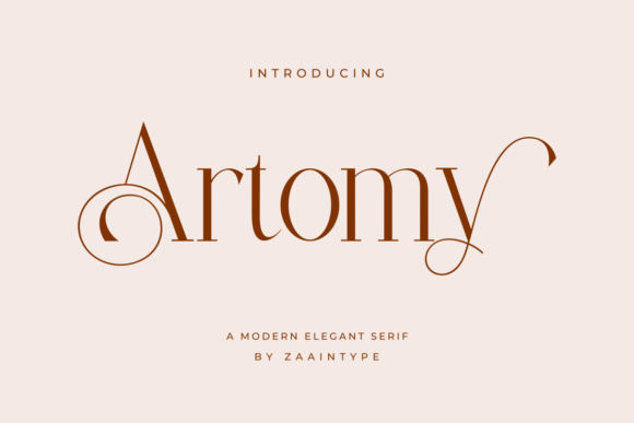 Artomy: The Geometric Font That Commands Attention