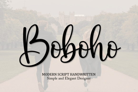 Boboho: The Handwritten Font That Brings Organic Energy to Modern Projects