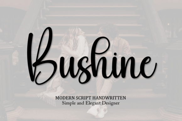 Bushine: The Handwritten Script Font with Soul