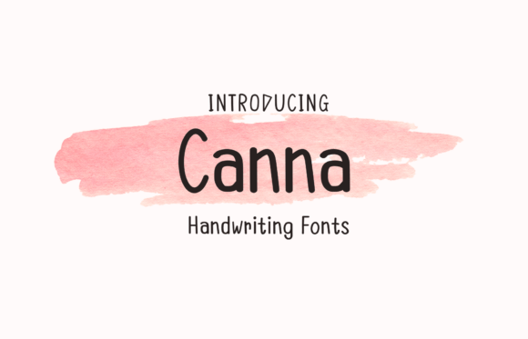 Canna: The Sweet Handwritten Font for Creative Projects