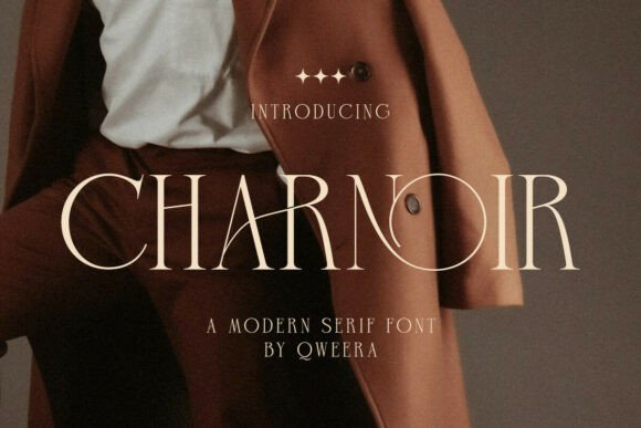 Charnoir: Where High Fashion Meets Timeless Serif Typography