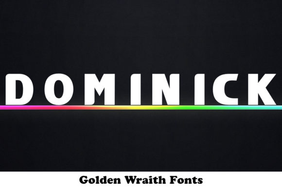 Dominick: A Display Font with Bold, Modern Character
