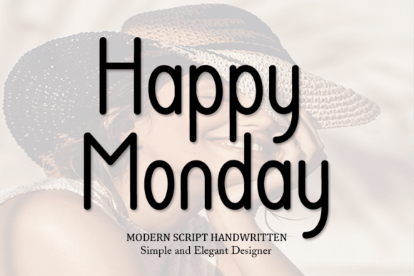 Happy Monday: Your New Favorite Handwritten Script Font