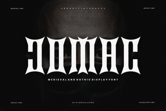 Jomac: The Bold Typeface for Dark Fantasy and Game Design