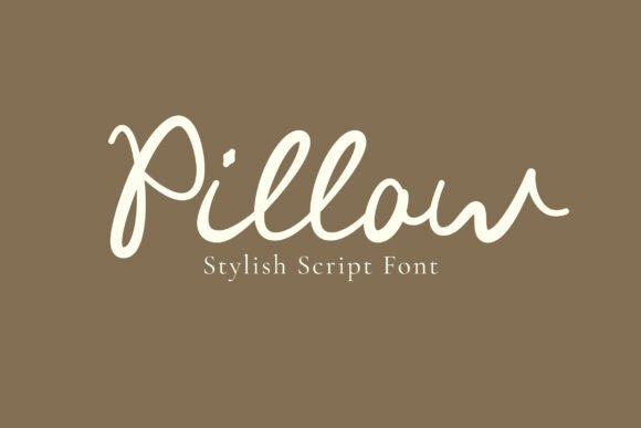 Pillow Font Family: Modern Comfort for Your Creative Projects