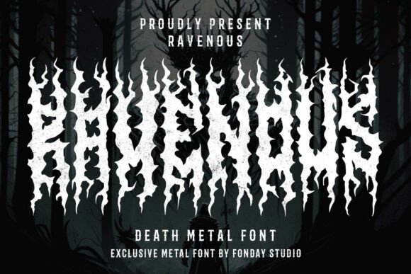 Ravenous: The Savage Font for Unapologetic Branding