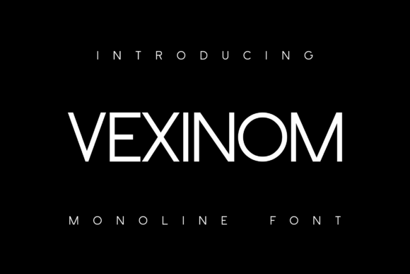 Vexinom: A Typeface Forged in the Digital Frontier