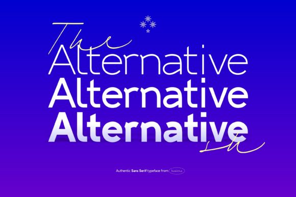 Why Alternative SH Might Be Your Next Favorite Font