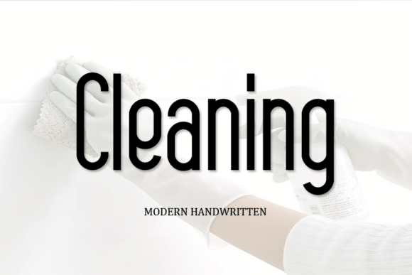 Why Cleaning is the Handwritten Font Your Brand Needs Right Now